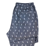 Men's Pants Joggers Blue Pineapples Beach Drawstring Trousers Medium