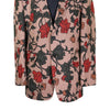 Mens Blazer Beige Red Green Floral Wool Dress Formal 2 Button Jacket Wedding Sport Coat 42R