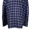 Mens Blazer Blue White Check Plaid Wool Handmade Dress Formal Suit Jacket Wedding Sport Coat 48R