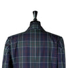 Mens Blazer Green Blue Red Tartan Plaid Wool Dress Formal Suit Jacket Wedding Sport Coat 44R