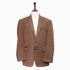 Mens Blazer Multicolor Check Wool Formal Party Jacket Wedding Sport Coat 48R