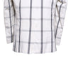 Mens Blazer White Blue Plaid Cotton Formal Party Jacket Wedding Sport Coat 42R