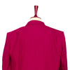 Mens Blazer Burgundy 100% Wool Lined Formal Party Jacket Wedding Sport Coat 42R