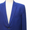 Mens Blazer Purple Wool 2 Button Handmade Dress Formal Suit Jacket Wedding Sport Coat 44R