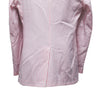 Mens Blazer Pink White Striped Cotton Handmade Dress Formal Suit Jacket Wedding Sport Coat 44R