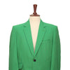 Mens Blazer Green Pink Striped Wool Blend 2 Button Dress Formal Suit Jacket Wedding Sport Coat 44R