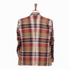 Mens Blazer Plaid 100% Wool Multicolor Lined Dress Formal Jacket Sport Coat 48R