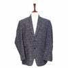 Mens Blazer Floral Blue Pink Green Cotton Formal Jacket Wedding Sport Coat 48R