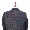 Mens Blazer Floral Blue Pink Green Cotton Formal Jacket Wedding Sport Coat 48R