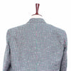 Mens Blazer Plaid Check Green Pink Cotton Formal Jacket Wedding Sport Coat 48R