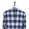 Mens Blazer Tartan Plaid 100% Wool Blue Green Ivory Formal Jacket Sport Coat 48R