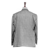 Mens Blazer Gray Herringbone 100% Wool Dress Formal Suit Jacket Sport Coat 48R