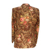 Mens Blazer Floral Brown Green Pink Formal Party Jacket Wedding Sport Coat 42R