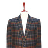 Mens Blazer Plaid Check Multicolor Wool Formal Jacket Wedding Sport Coat 46R