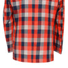 Mens Blazer Plaid Check Orange Blue Gray Formal Jacket Wedding Sport Coat 42R