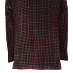 Mens Blazer Plaid Corduroy Red Green Formal Party Jacket Wedding Sport Coat 42R