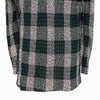 Mens Blazer Plaid Green Black White Dress Formal Jacket Wedding Sport Coat 42R