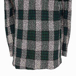 Mens Blazer Plaid Green Black White Dress Formal Jacket Wedding Sport Coat 42R