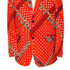 Mens Blazer Red Abstract Luxury Dress Formal Suit Jacket Wedding Sport Coat 42R