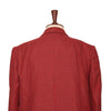 Mens Blazer Red Black Check Wool Handmade Dress Formal Suit Jacket Wedding Sport Coat 46R