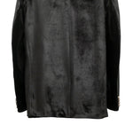 Mens Blazer Black Peacock Embroidered Velvet Designer Dress Formal Suit Jacket Wedding Sport Coat 46R