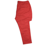 Mens Pants Joggers Red Cotton Stretch Drawstring Loose Harem Casual Beach XL