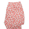 Mens Pants Joggers Red White Floral Drawstring Loose Harem Casual Beach Party XL