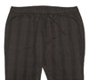 Mens Pants Joggers Brown Plaid Seersucker Drawstring Loose Harem Casual Beach XL