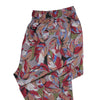 Mens Pants Joggers Multicolor Floral Linen Blend Loose Harem Casual Beach Large