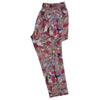 Mens Pants Joggers Multicolor Floral Linen Blend Loose Harem Casual Beach Large