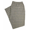 Mens Pants Joggers Brown Black White Plaid Drawstring Loose Harem Casual XL