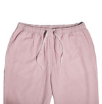 Mens Pants Joggers Pink White Striped Seersucker Loose Harem Casual Beach Medium