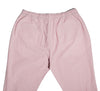 Mens Pants Joggers Pink White Striped Seersucker Loose Harem Casual Beach Medium