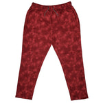 Mens Pants Joggers Red Tie Dye Cotton Drawstring Loose Harem Casual Beach Large