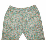Mens Pants Joggers Green Orange Floral Drawstring Loose Harem Casual Beach Large
