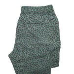 Mens Pants Joggers Green Purple Floral Drawstring Loose Harem Casual Beach Large