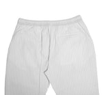 Mens Pants Joggers White Striped Stretch Drawstring Loose Harem Casual Large