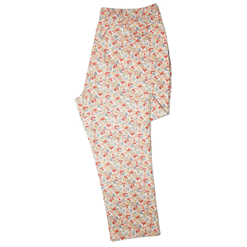Mens Pants Joggers Multicolor Floral Summer Hawaiian Beach Drawstring Large