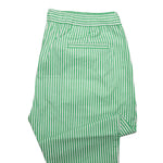 Mens Pants Joggers Green White Striped Drawstring Loose Harem Casual Beach XL