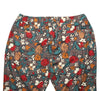 Mens Pants Joggers Brown Red Blue Floral Drawstring Loose Harem Casual Beach XL