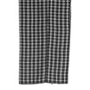 Men's Gurkha Pants Black White Plaid Check Cotton Slim High Waist Flat Front Dress Trousers 34