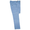 Mens Gurkha Pants Light Blue Textured Slim Straight High Waist Flat Front 34