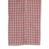 Mens Gurkha Pants Red White Plaid Check Slim Straight High Waist Flat Front 34