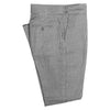 Men's Gurkha Pants Black White Check Plaid Slim High Waist Flat Front Dress Trousers 38