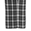 Men's Gurkha Pants Black White Plaid Wool Slim High Waist Flat Front Dress Trousers 36