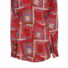 Mens Silk Shirt Button Up Multicolor Floral Tropical Hawaiian Beach Casual XL