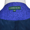 Mens Vest 44R Purple Wool Lapel Waistcoat XL Formal Wedding Groom Prom Party