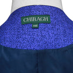 Mens Vest 44R Purple Wool Lapel Waistcoat XL Formal Wedding Groom Prom Party