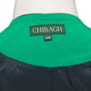 Mens Green Velvet Waistcoat 44R XL Formal Tuxedo Vest Wedding Prom Party Groom
