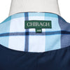 Mens Vest 44R Plaid Blue White Wool Waistcoat XL Formal Wedding Groom Party